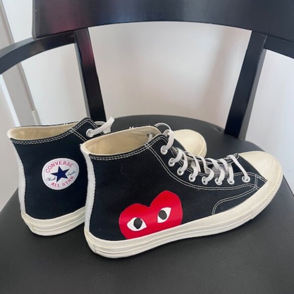 Converse Chuck Taylor All Star x Comme des Garçons Play - Size 11 - Picture 6 of 6